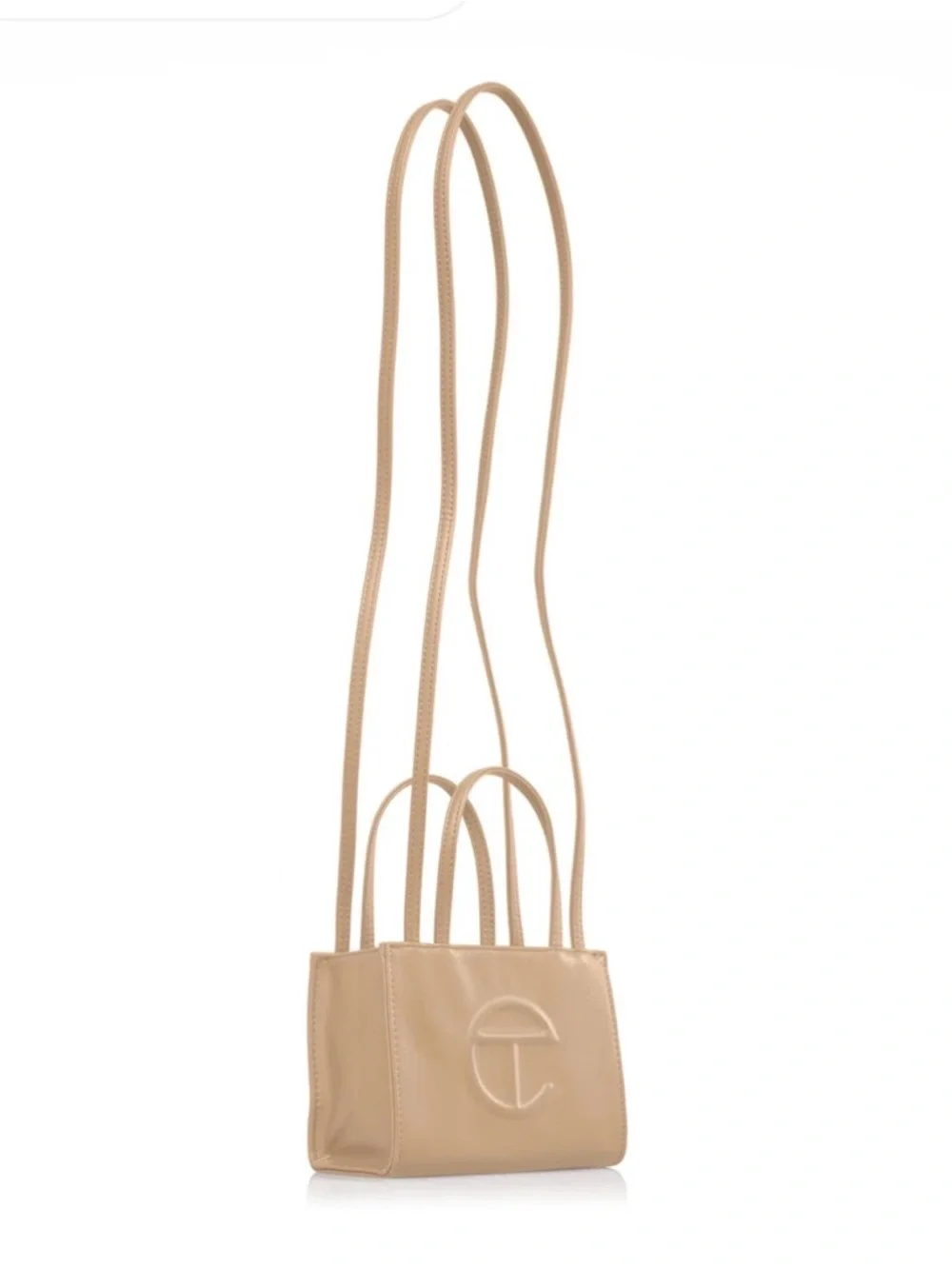 Telfar Small Shopping Bag - Cream - Authentic - Picture 2 of 3